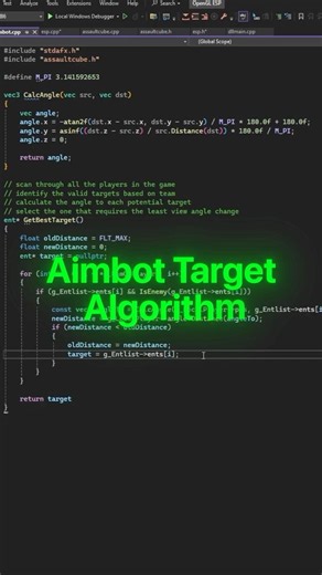 How Aimbot Code Actually Targets Players