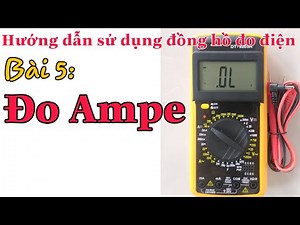 Lesson 5: Measuring Ampere with a multimeter