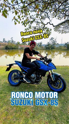 Ronco do Motor da Suzuki GSX-8S Original