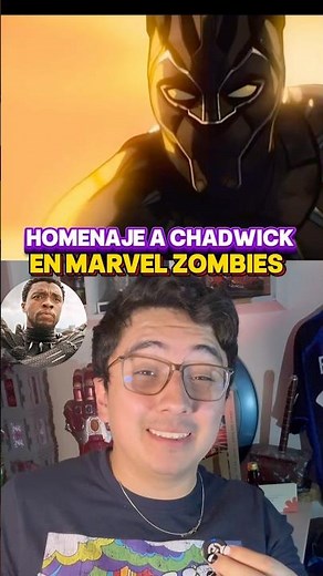 HOMENAJE a Chadwick Boseman en Marvel Zombies 💜 Black Panther vs Thanos Zombie #Marvel #MCU