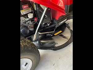 (Reemplazo del cable de accionar la cuchilla) Troy Bilt cable replacement