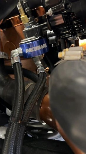 Oil filter relocation #12valve #12valvecummims #diesel #dieseltruck #fordtrucks #dentside #fummins