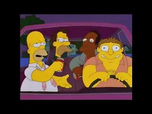 Barney Gumble Tries To Stay Sober - The Simpsons