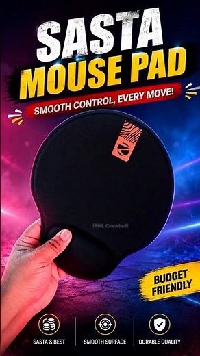Best Mouse Pad Under ₹100 💸 | Budget Setup Upgrade 🚀