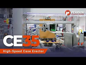 CE35 Case Erector for Square, Glue-Sealed Cases and Heavy Jugged Containers
