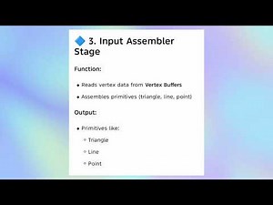 CD3403 UNIT 4 Graphics Rendering Pipeline