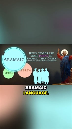 Ever wondered why the Gospels feel poetic? 🧐 Dive into Aramaic magic! ✨ #LinguisticRevelation