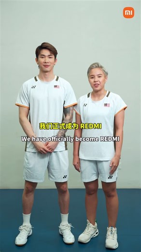 Chen Tang Jie on Instagram: "我们 x REDMI Note 15 Series ⁡ 羽球的路上， 我们曾一起走到自己渴望的高峰， 也相信能携手度过难熬的低谷。 ⁡ 是检讨，是调整， 是数不清的反覆学习与训练， 我们一次次翻山，努力越己。 ⁡ 庆幸的是， 有着共同目标，一起拼搏的搭档， 还有愿意伴我们面对每一场不确定的 REDMI Note 15 Series。 ⁡ 高峰很漂亮，低谷也同样重要。 ⁡ 谢谢 REDMI Note 15 Series， 新的一年陪我们持续与世界交手。 ⁡ #REDMINote15 #REDMINote15Series #ItsTitanTough #REDMITitanDurability ⁡"