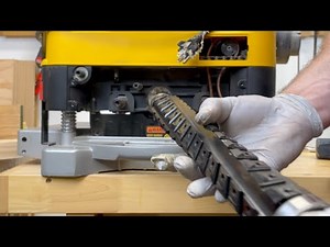 Installing FindBuyTool Helical Cutterhead in the DeWalt 735 Planer