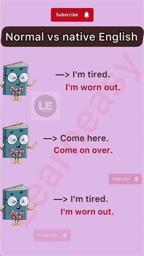 Normal vs native England #english