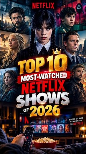 Top 10 Most-Watched Netflix Shows of 2026 | Views Ranked