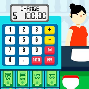Grocery Cashier 🕹️ Play on Kiz10
