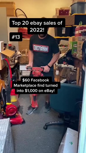 320K views · 2.2K reactions | Number 13 of our top 20 sales of last year! Can’t wait to do this years flips next week! We have some good ones! eBay has been lately! | Flea Market Flipper | Facebook