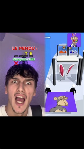 #pov : chaque annee pendant une semaine nous pouvons jouer au jeu du pendu et tenter de gagner 1M