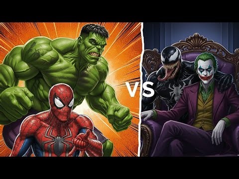 Twisted Alliance | Joker Takes Superwoman || Joker vs Hulk Showdown