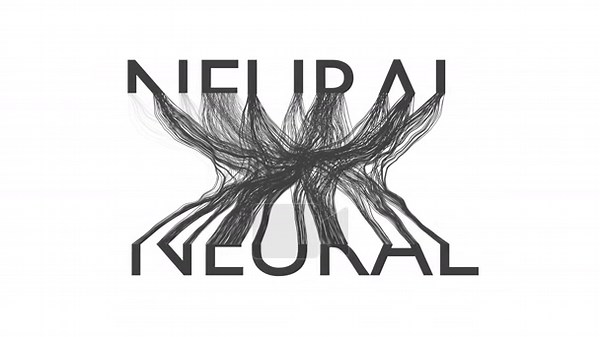 Neural Network Line Distortion Animation with Splitting Effect. Abstract Neural Lines. 4K Stock Video Footage - Alamy