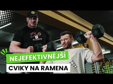 Nejefektivnější cviky na ramena | Správná technika cviků
