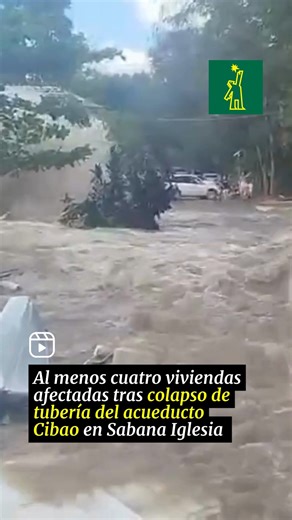 Diario Libre on Instagram: "Al menos cuatro viviendas resultaron afectadas la mañana de este jueves tras el colapso de una tubería principal del acueducto Cibao, en el entorno del contraembalse López Angostura, próximo a la presa de Tavera, en el municipio Sabana Iglesia, provincia Santiago. Hasta el momento, no se han reportado personas lesionadas, según las informaciones disponibles. De acuerdo con residentes de la comunidad La Zanja, el colapso ocurrió luego de más de un año de denuncias sobr