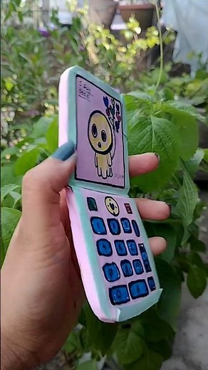 DIY Cute Paper Flip Phone 📞✨ Easy Mini Craft" #diycrafts #crafts #viralvideo #craftymalbika