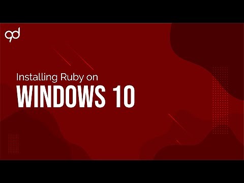 Installing Ruby on Windows 10 using rbenv