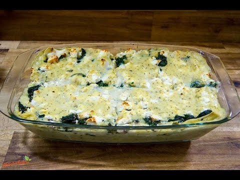 Mediterraner Spinat Feta Auflauf - Rezept und Anleitung - Natürlich Lecker