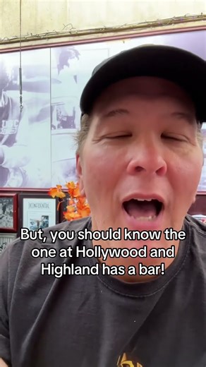 The Mel’s Drive-In in Hollywood has a bar!