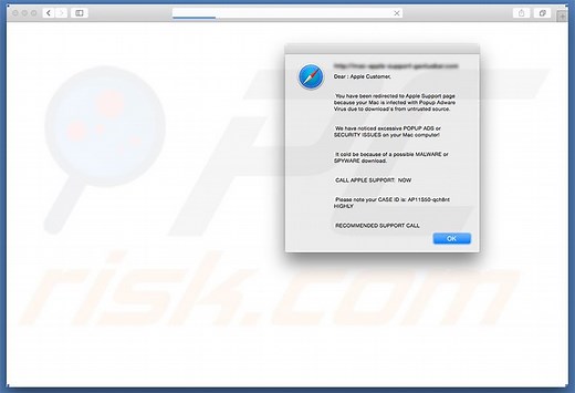 Your Mac Is Infected With Popup Adware Virus Scam (Mac)