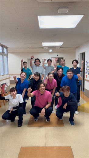 9/10 2F朝の挨拶！ #老健#ふなばし光陽 #介護老人保健施設 #介護 #リハビリ #介護福祉士 #看護師 #管理栄養士 #作業療法士 #理学療法士 #おはようございます#笑顔