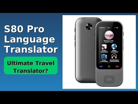 REVIEW (2026): S80 Pro Language Translator. ESSENTIAL details.