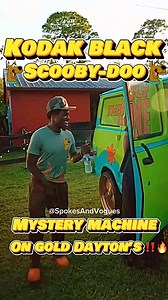 11K views · 189 reactions | Kodak Black ScoobyDoo Mystery Machine on Gold D’s ‼️ #SpokesAndVogues #ScoobyDoo #Shaggy #Daphne #Velma #Fred #MysteryInc #MysteryMachine #ScoobySnacks #HannaBarbera #CartoonNetwork #ScoobyDooPapa #ScoobyDooCosplay #ScoobyDooGang #ScoobyDooEdit #ScoobyDooFans #ScoobyDooParty #ScoobyDooWhereAreYou #ScoobyDooMovie #ScoobyDooMemes #ScoobyDooTattoo | Spokes and Vogues | Facebook