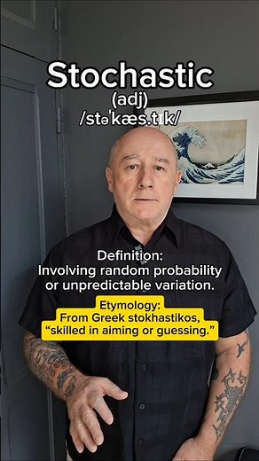 Stochastic! English Pronunciation, Meaning, Synonyms, Etymology, and Examples!