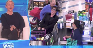 Kris Jenner Prank Shopping With Ellen In Her Ear Is Pure Hilarity