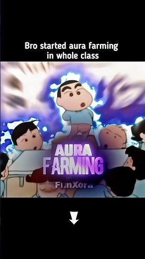 Shinchan Aura farming in whole class #edit