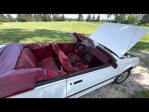 ONE YEAR ONLY, early Chevy Cavalier Z24 convertible!