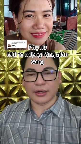 Trả lời @An Nhiên93 Tuớng phụ nữ .mũi to miệng rộng giàu sang #suhuongtiktok #nhantuonghoc