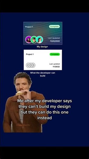 Why does this always happen when UX Designers work with... #Shorts #johnathan.ux