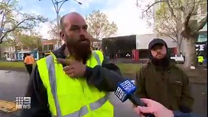 177K views · 3.4K reactions | Fury has exploded into violence at the CFMEU headquarters in the city, with construction workers turning on their own union leader. Hurling projectiles and demanding a sector shut down, hundreds of protesters stormed the building refusing mandated vaccines. #9News | Nightly at 6pm | 9 News Melbourne | Facebook