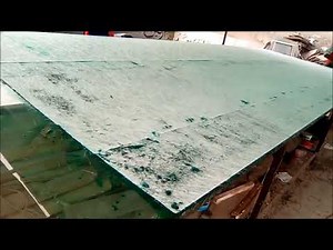 Fiberglass sheet making - step by step process