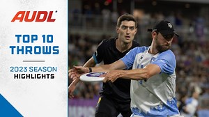 On the MARK! The 10 BEST throws from the 2023 season! | #ultimatefrisbee | Ultimate Frisbee Association