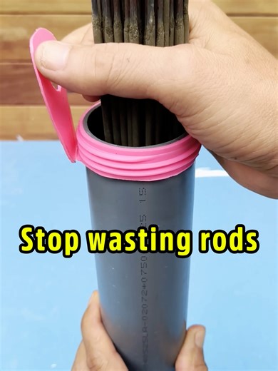 DIY Container for Keeping Welding Rods Dry