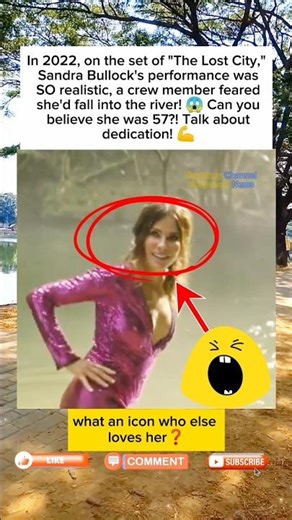 in 2022, "THE LOST CITY": Sandra Bullock's Stunt Scared Everyone?! 😲