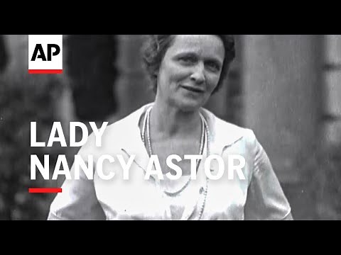 Lady Nancy Astor - 1919 | Movietone Moment | 5 December 2025