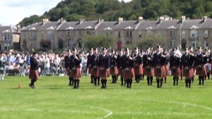 Strathclyde Police Pipe Band European Championships 2009 Battery Park, Greenock | We Love Pipe Bands
