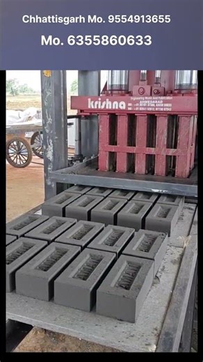 18000 Automatic Fly Ash Bricks Making Machine Pressure with vibration system Added Hydro Motor