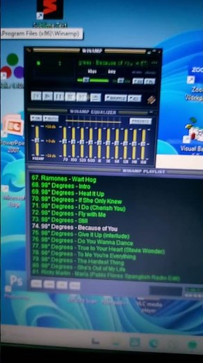 WinAmp classic mp3 player for windows