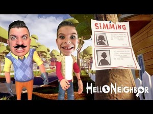 What Is He Hiding? HELLO NEIGHBOR | Act 1