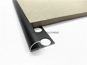 [Hot Item] Corner Wall Edge Aluminum Profile Tile Curved Trim for Porcelanato Flooring