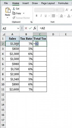 Stop Dragging Formulas : Auto-Fill Formulas Down Instantly!
