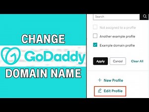 How to Change Domain Name in GoDaddy
