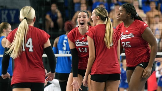 Louisville vs Kentucky volleyball rivalry now embodies greatness once reserved for hoops